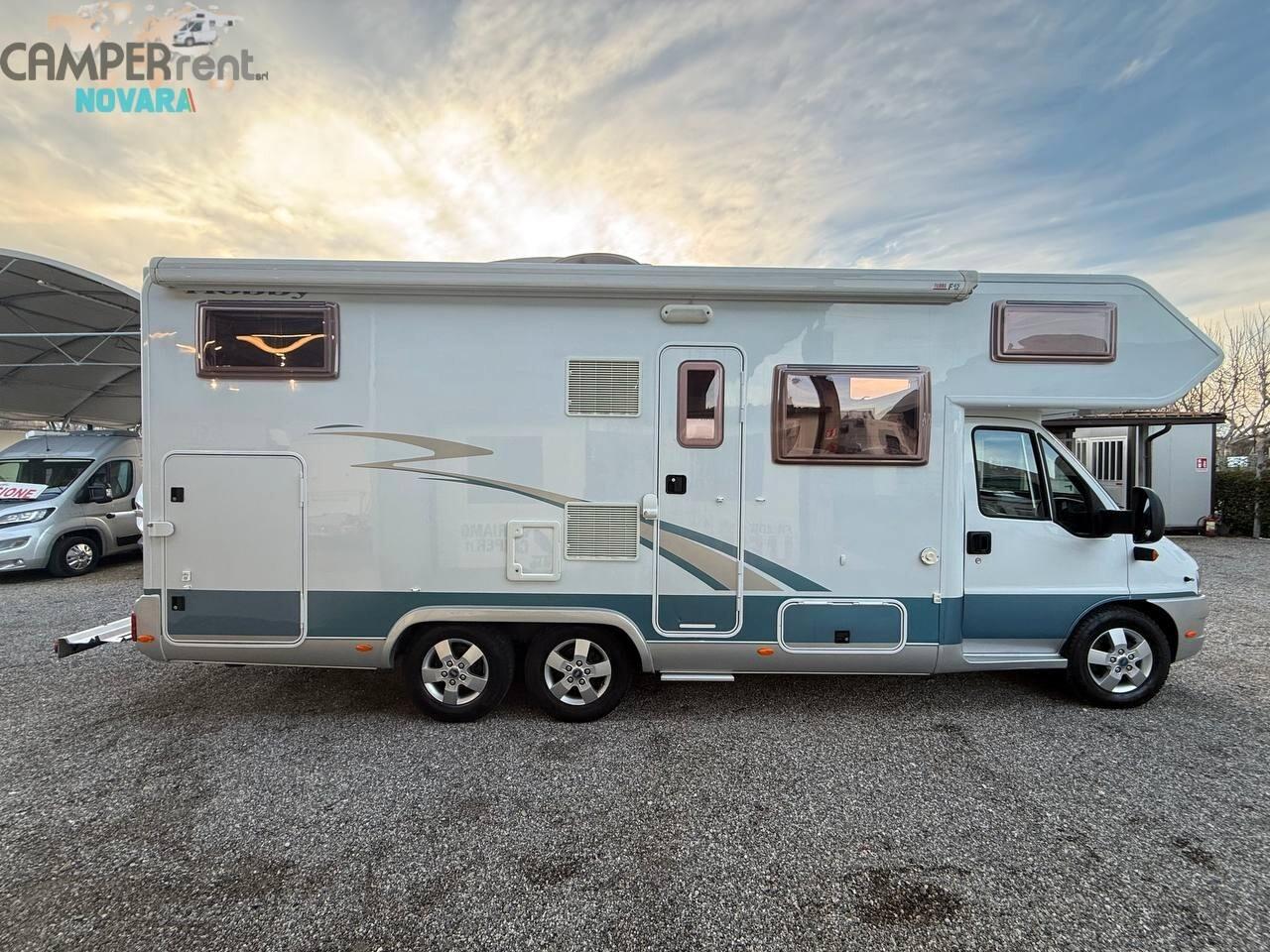 Hobby ALKOVEN 750 GML - PATENTE C -DOPPIO ASSE