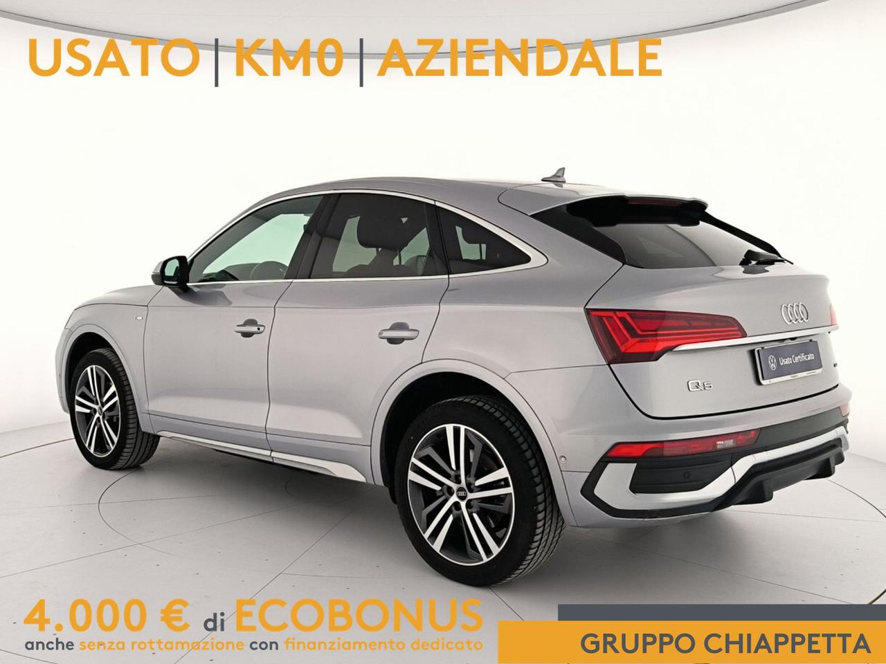 Audi Q5 sportback 40 2.0 tdi mhev 12v s line plus quattro s-tronic