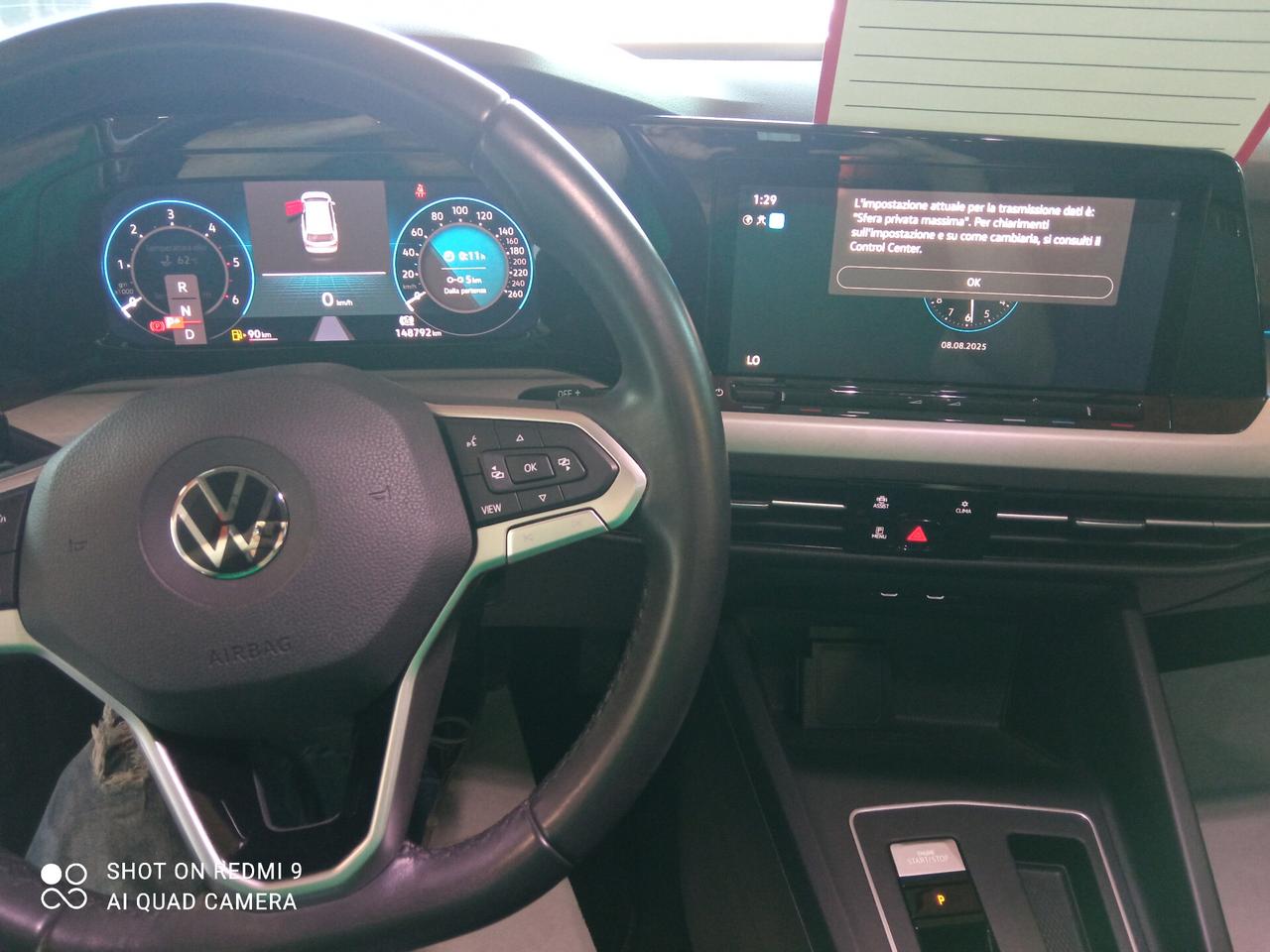 Volkswagen Golf 2.0 TDI DSG SCR Life 116CV AUT