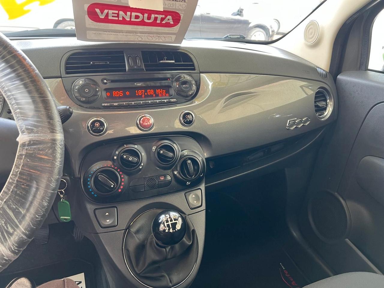 FIAT 500 1.2 BENZINA 70CV POP