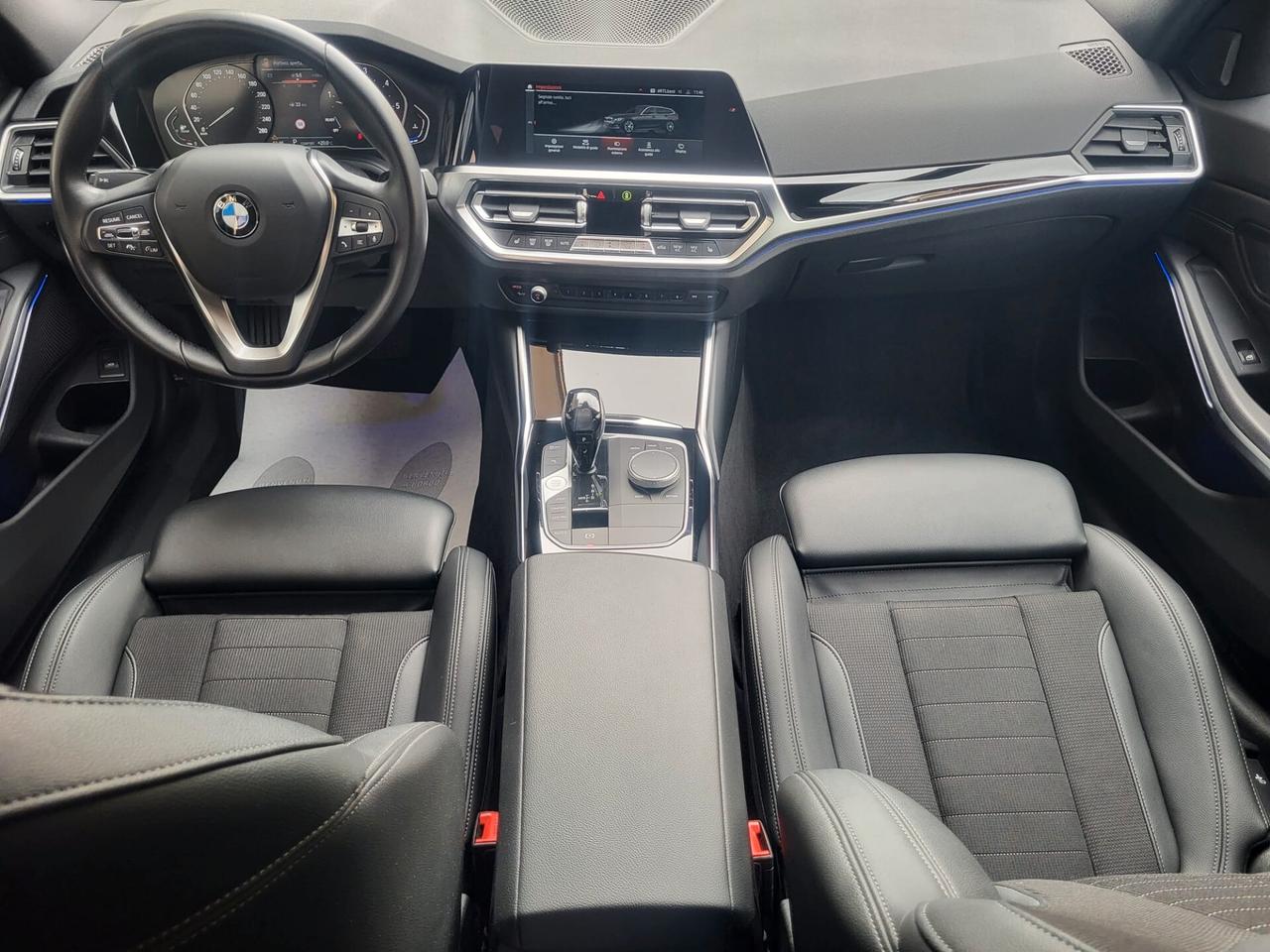 Bmw 318d 48V Touring Sport Line Led Pelle Pacchetto Luci...