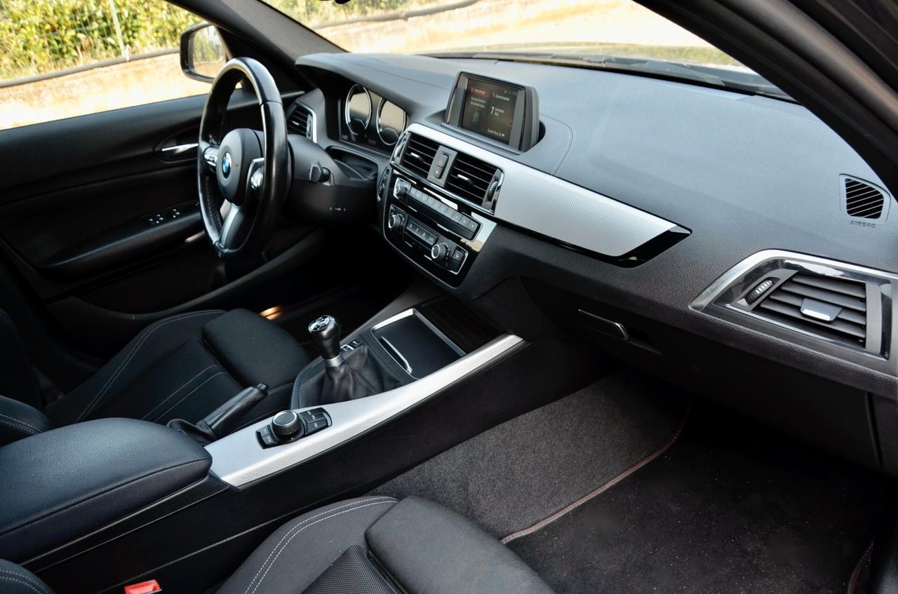 BMW 118i MSPORT 136cv MANUALE 5p, EURO 6D, SERVICE BMW, FULL LED, PERMUTE