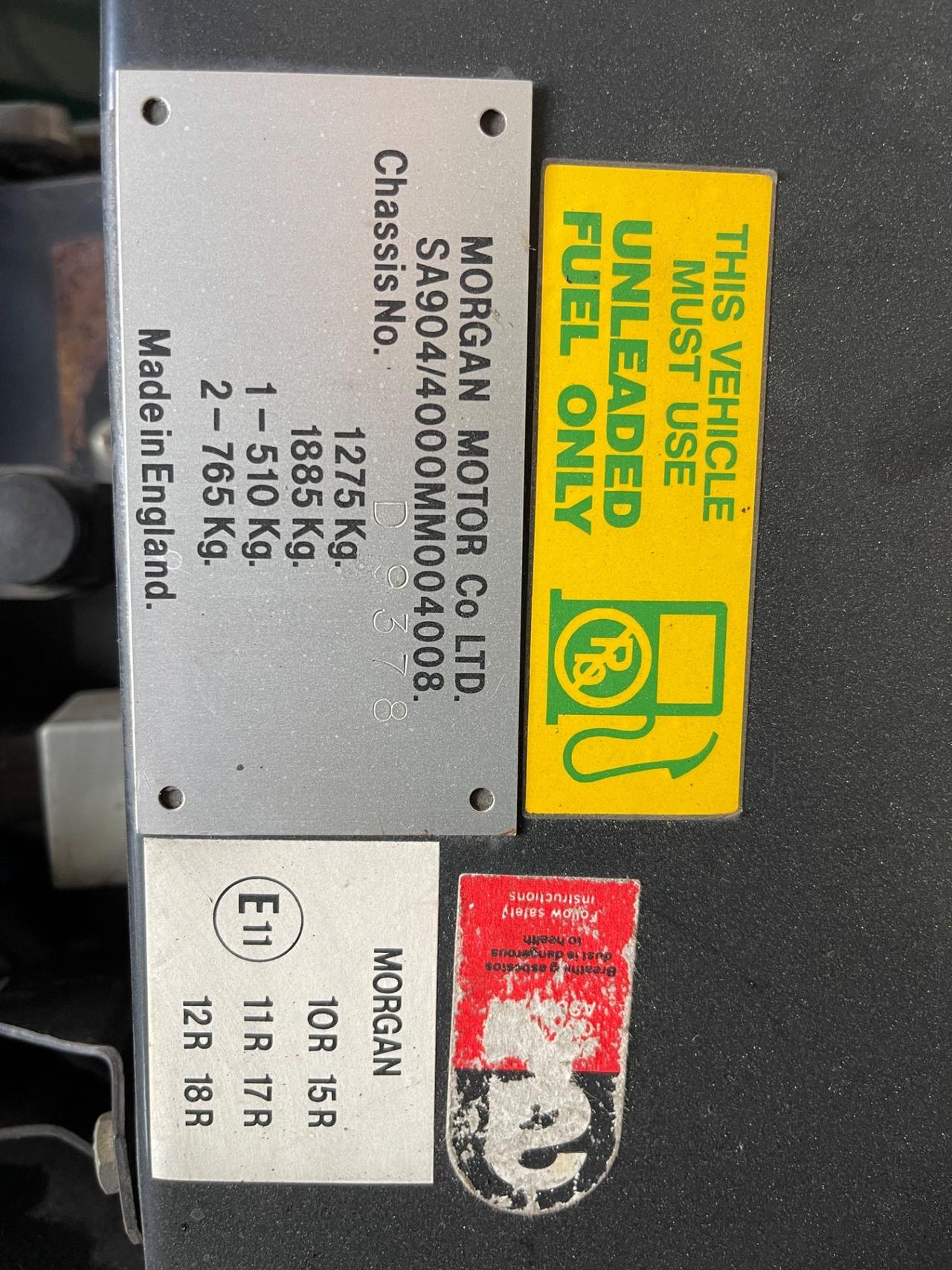 Morgan 4/4 1.8 E.F.I. ASI 70’ Anniversario Da Concorso PERMUTE RATE