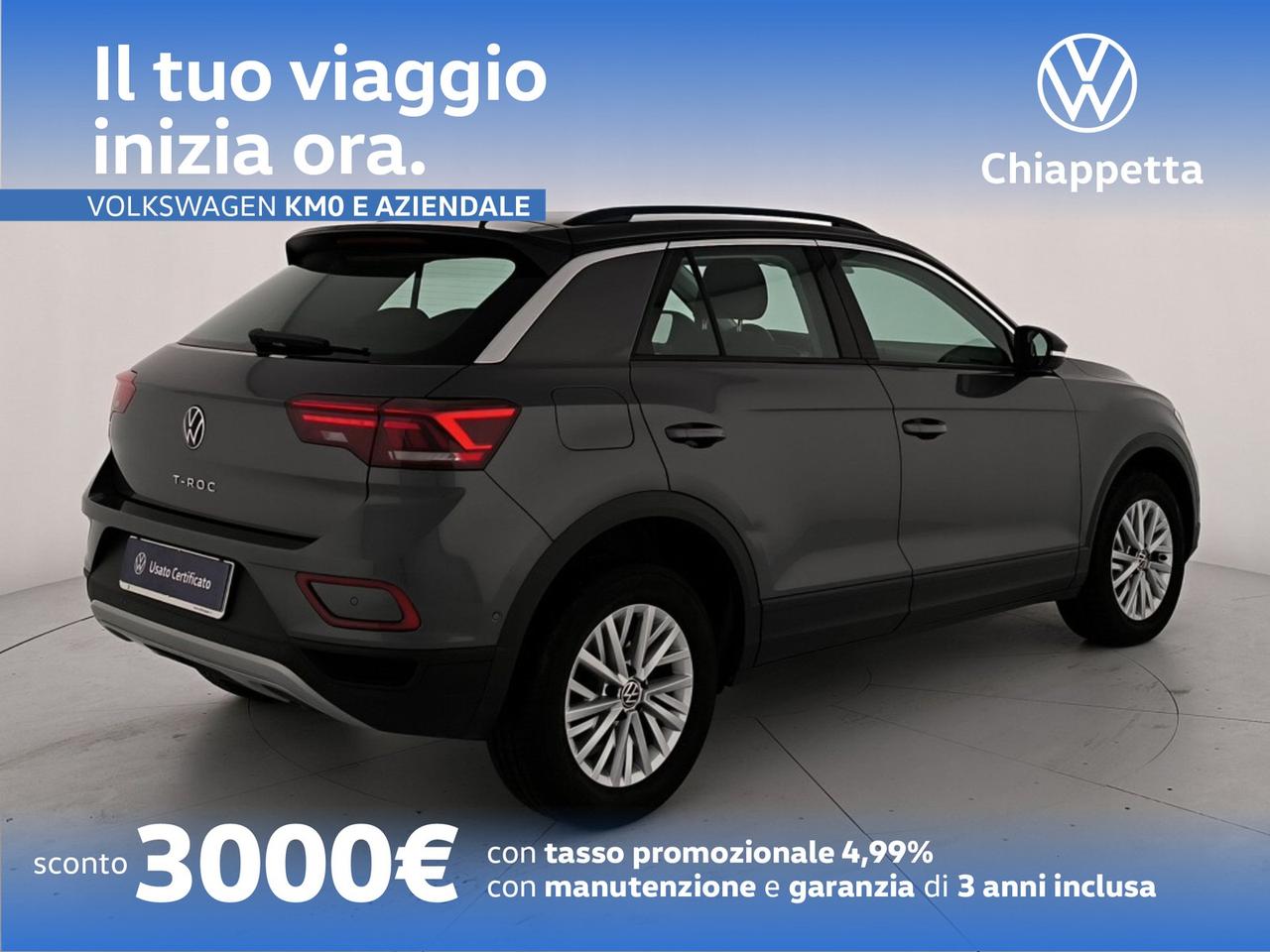 Volkswagen T-Roc 2.0 tdi life 115cv