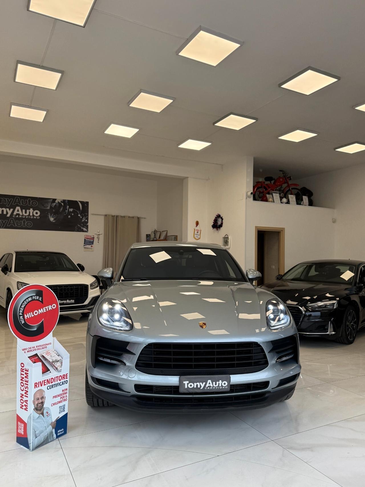 Porsche Macan 245 C.V BENZINA,NO SUPER BOLLO, AUTO CON APPLE CARPLAY,VIRTUAL COCKPIT,NAVI,PELLE/ALCANTARA