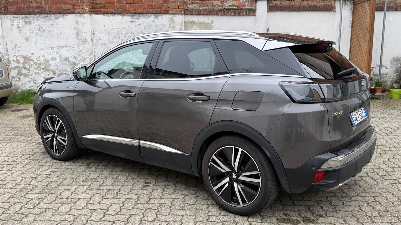 Peugeot 3008 Hybrid4 300 e-EAT8 GT