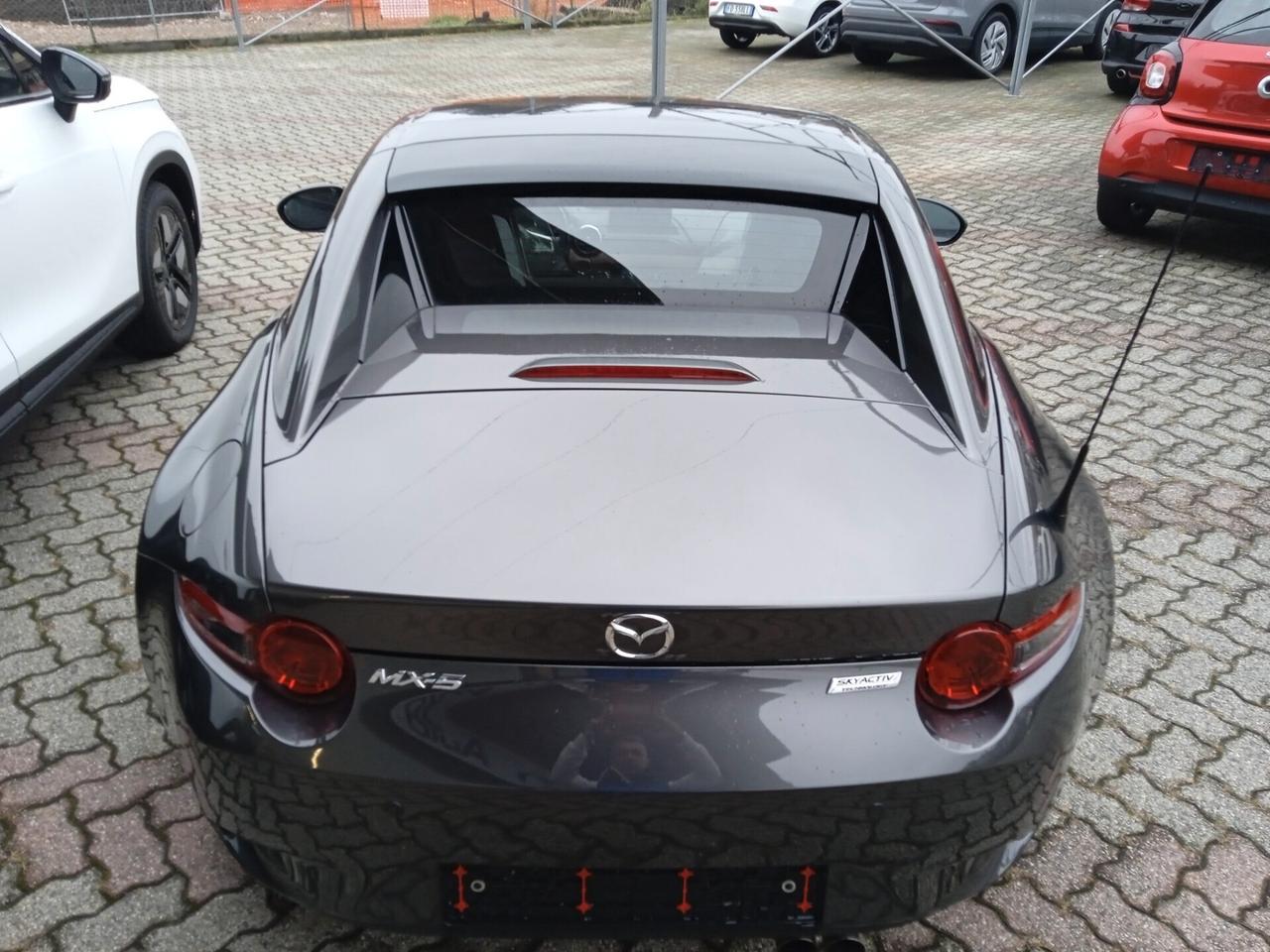 Mazda MX-5 RF LED 17" SENS PARK PELLE TOTALE CRUISE CONTROL SEDILI RISCALDATI NAVY IN ARRIVO OPZIONABILE