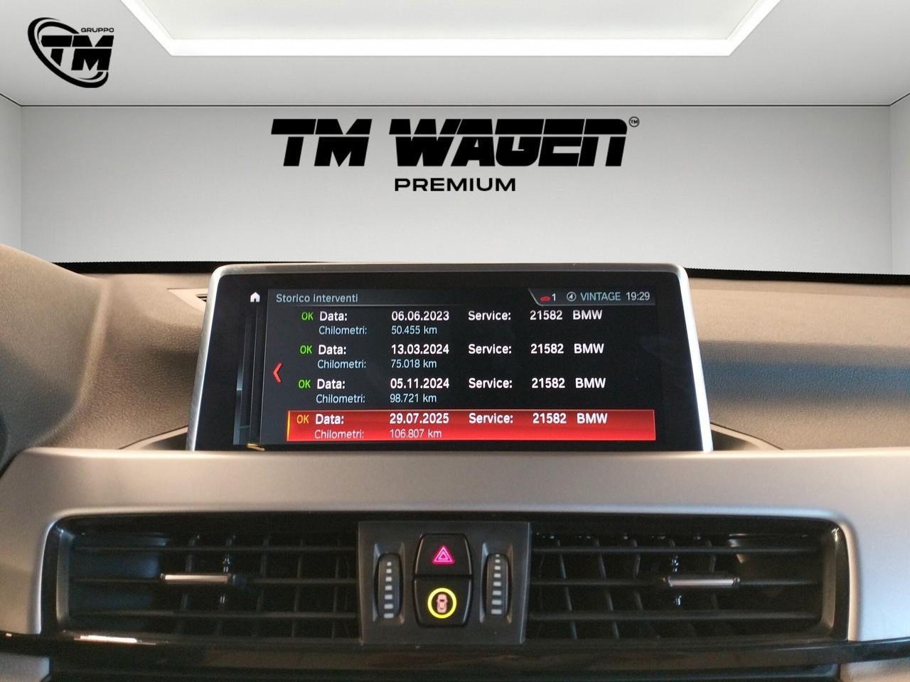 Bmw X1 sDrive18d Advantage - TAGLIANDI BMW