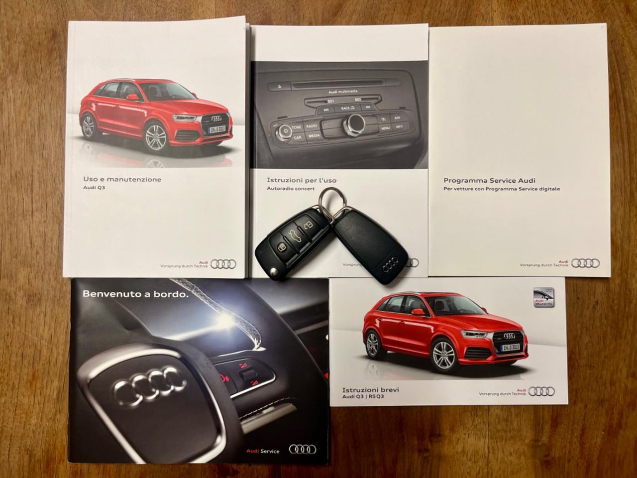 Audi Q3 2.0tdi 150cv quattro c.automatico 2016 126.000km euro6