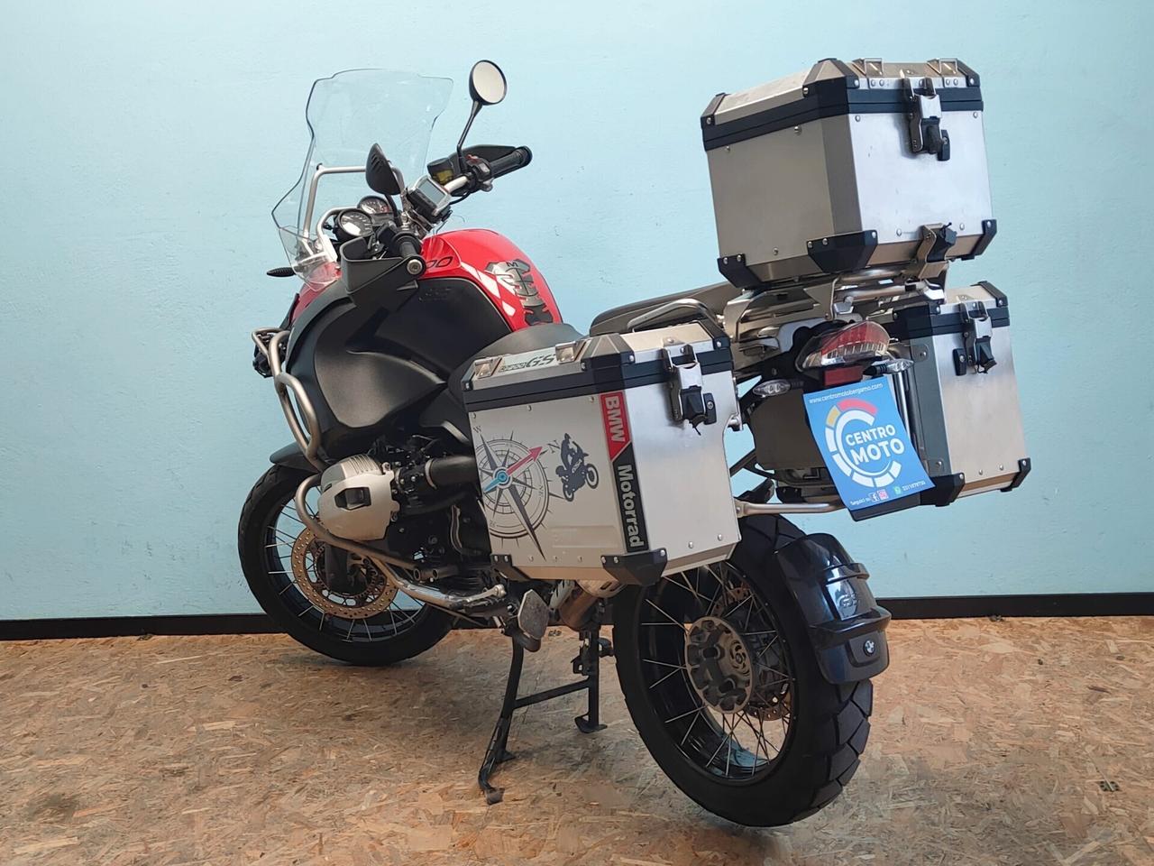 Bmw R 1200 GS Adventure con Tris valigie Alluminio