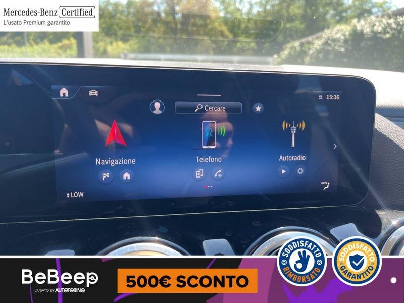 Mercedes-Benz GLA 180 D PROGRESSIVE ADVANCED PLUS AUTO