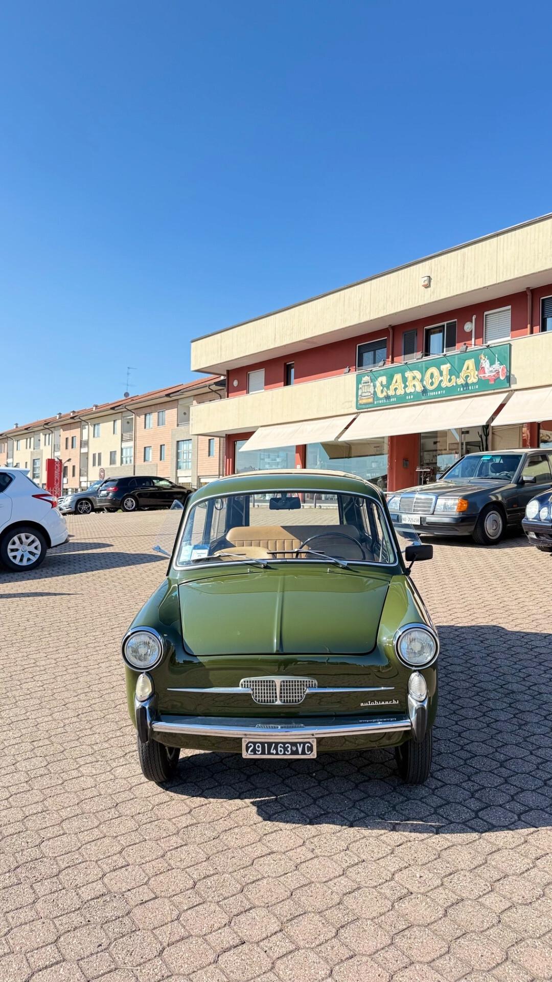 AUTOBIANCHI BIANCHINA PANORAMICA 1970 RESTAURATA !!