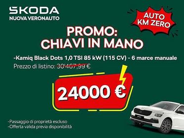 SKODA Kamiq 1.0 TSI 115 CV Black Dots