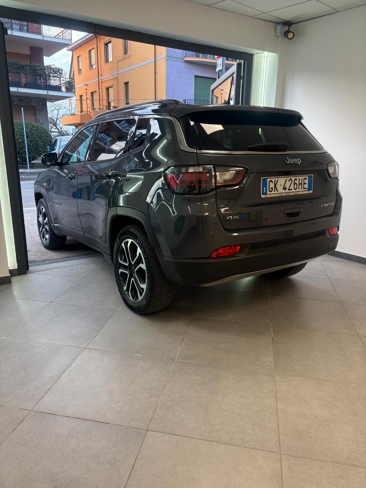 Jeep Compass 1.3 Turbo T4 190 CV PHEV AT6 4xe Limited Automatico