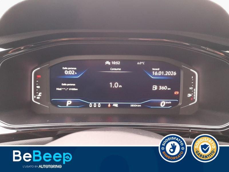 Volkswagen T-Roc 2.0 TDI R-LINE 150CV DSG