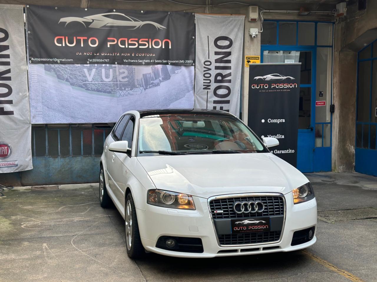 Audi A3 1.4 TFSI S-LINE DOPPIO TETTO PANORAMICO