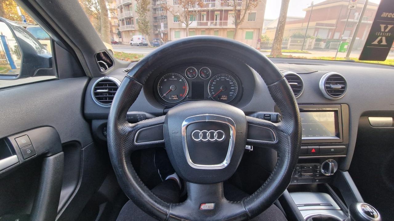 Audi A3 2.0 TDI F.AP. Ambition Sline