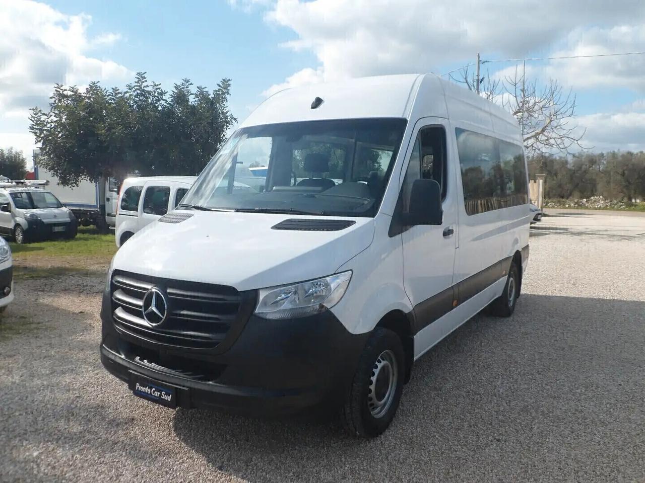 Mercedes-benz Sprinter K37/35 319 CDI 9 Posti Tetto Alto 7 P. Medio