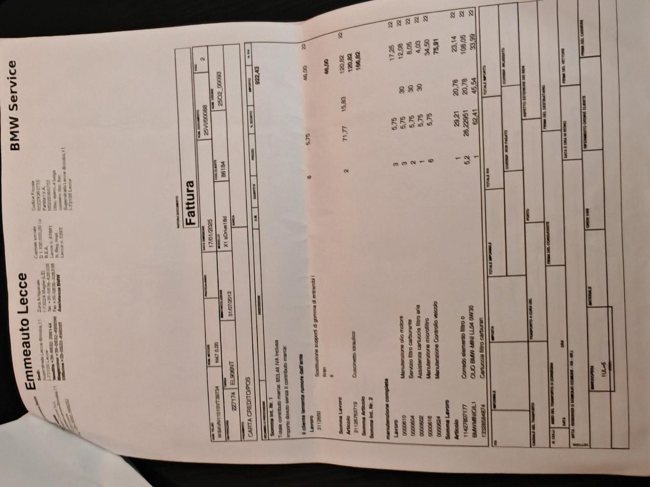 Bmw X1 sDrive18d Eletta