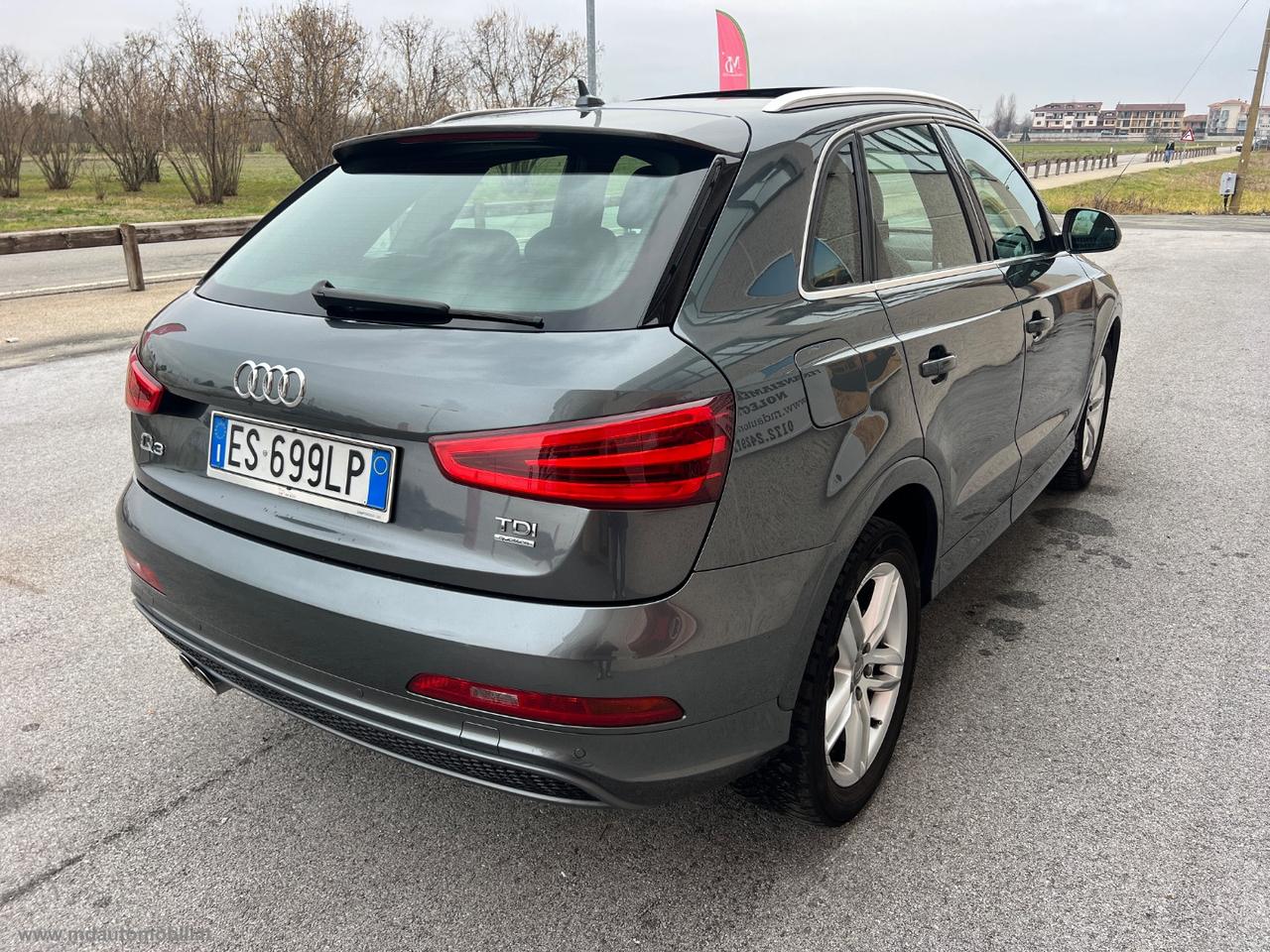 AUDI Q3 2.0 TDI quattro S tronic S LINE TETTO PANORAMICO