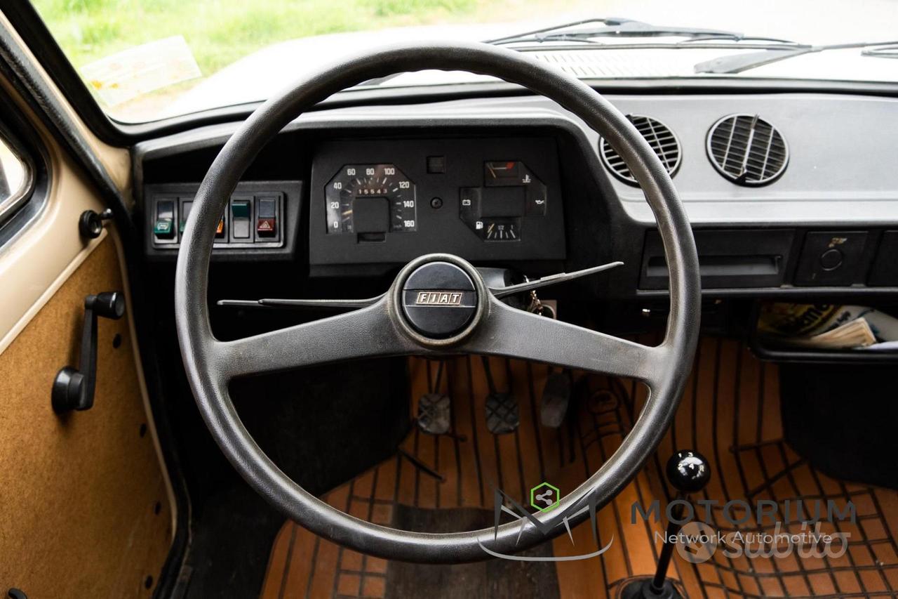 Fiat 127 "RUSTICA" - TARGA NERA ORIGINALE
