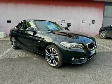 Bmw 218 218d Coupé Sport Edition Cartier Navi Permute Garantita