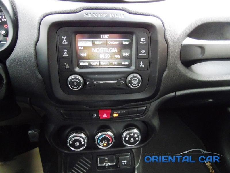 Jeep Renegade Renegade 1.6 Mjt 120 CV Longitude S.O.L.O. 64.700 KM ORIGINALI
