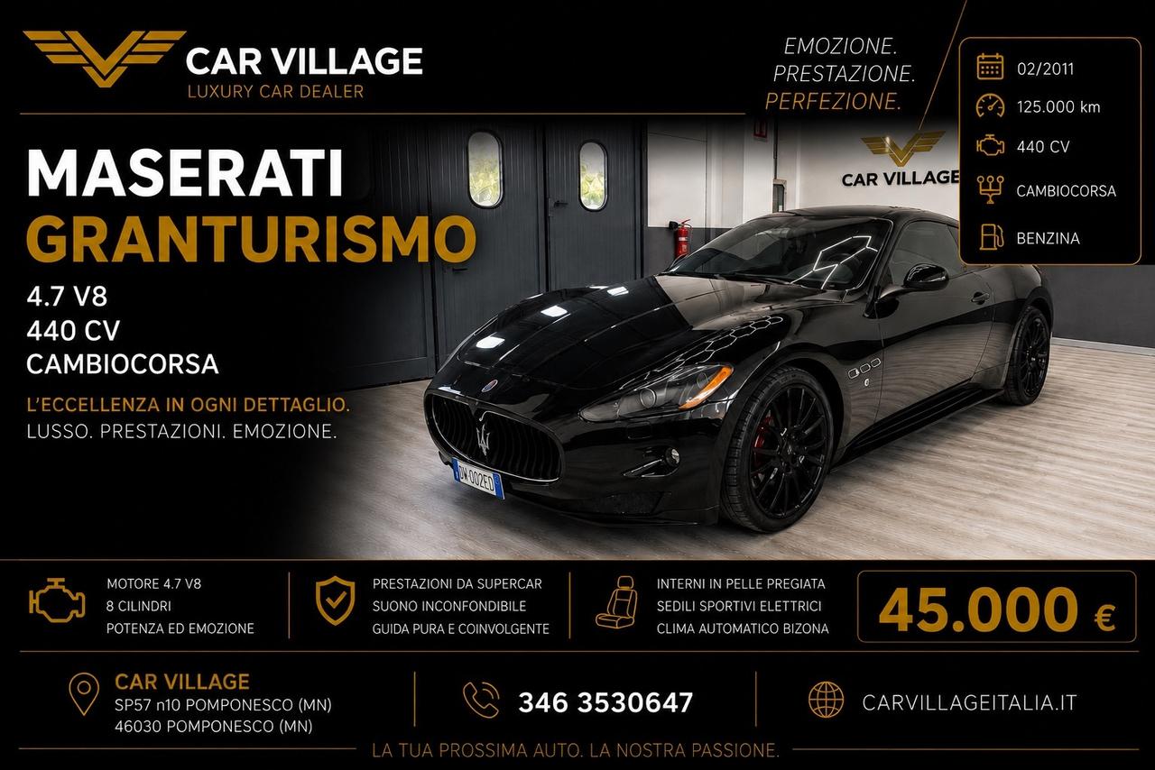 Maserati GranTurismo 4.7 V8 MC Stradale cambio corsa