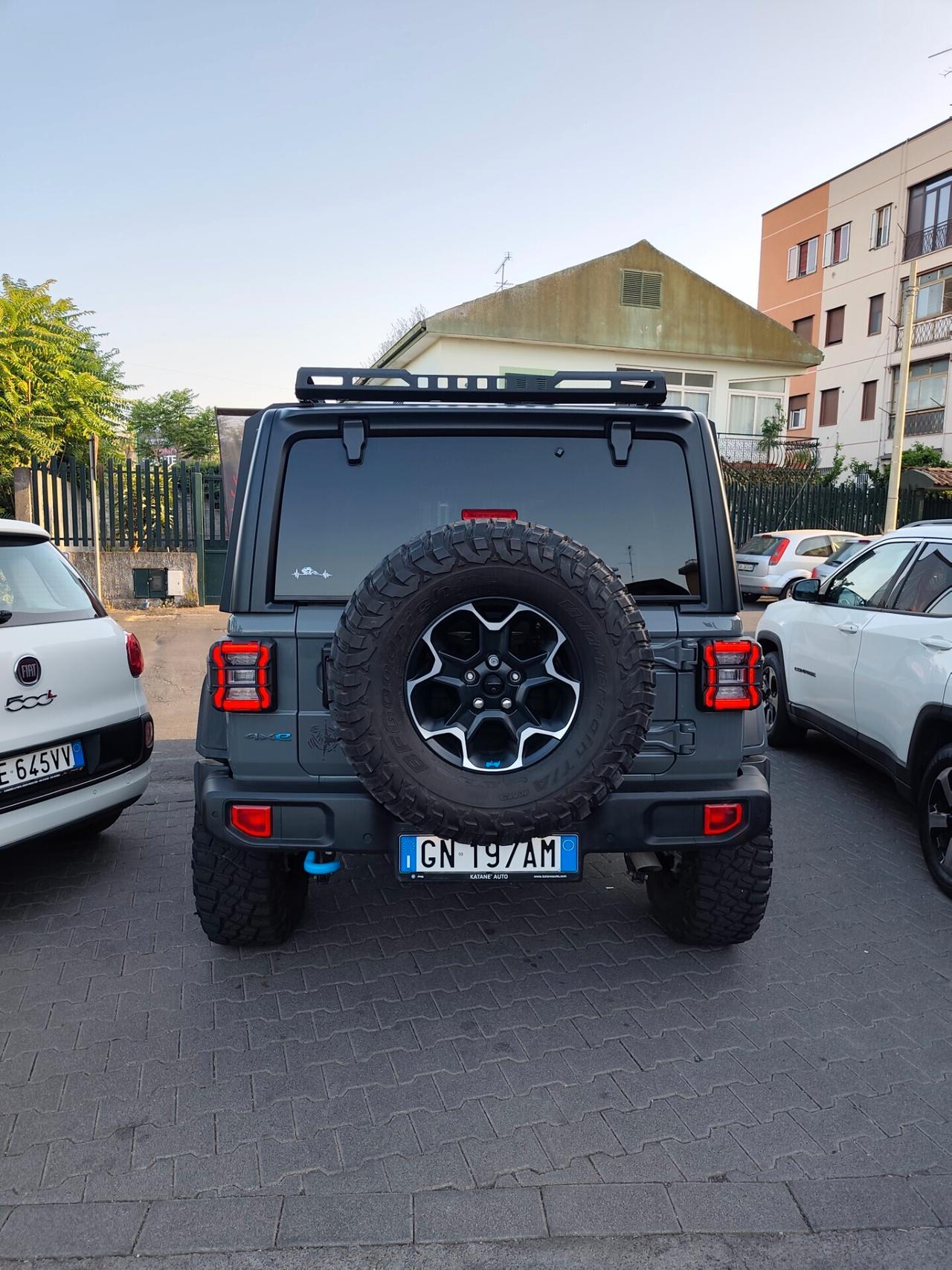 Jeep Wrangler Unlimited 2.0 PHEV ATX 4xe Rubicon preparata