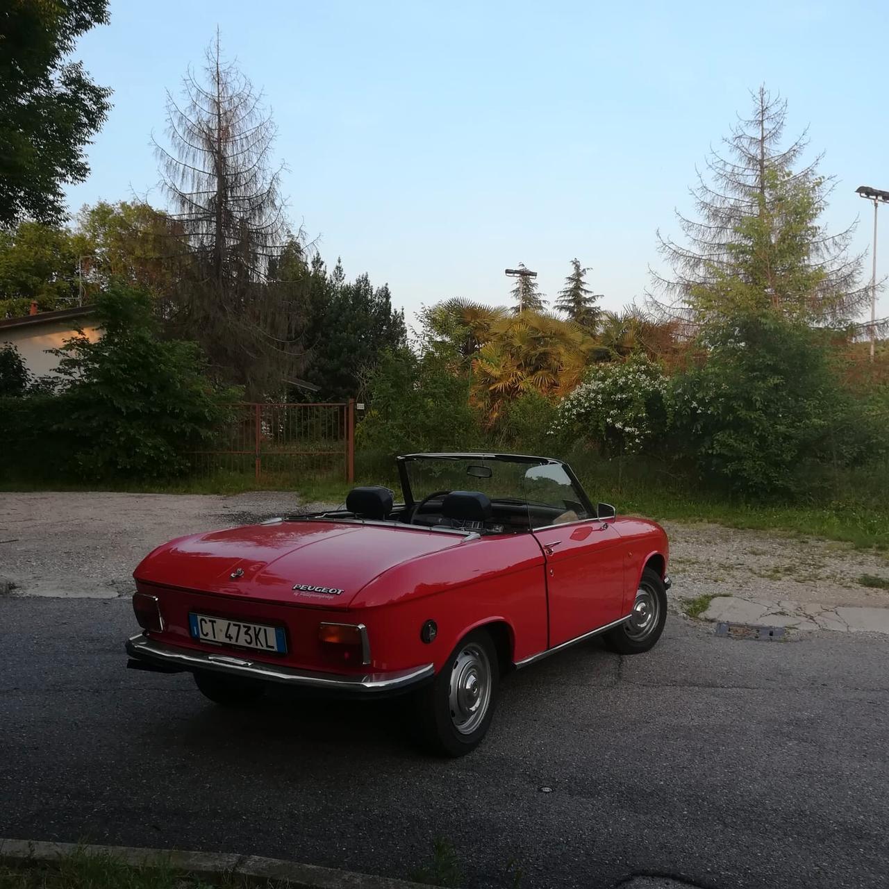 Peugeot 304 cabrio motore revisionato a nuovo