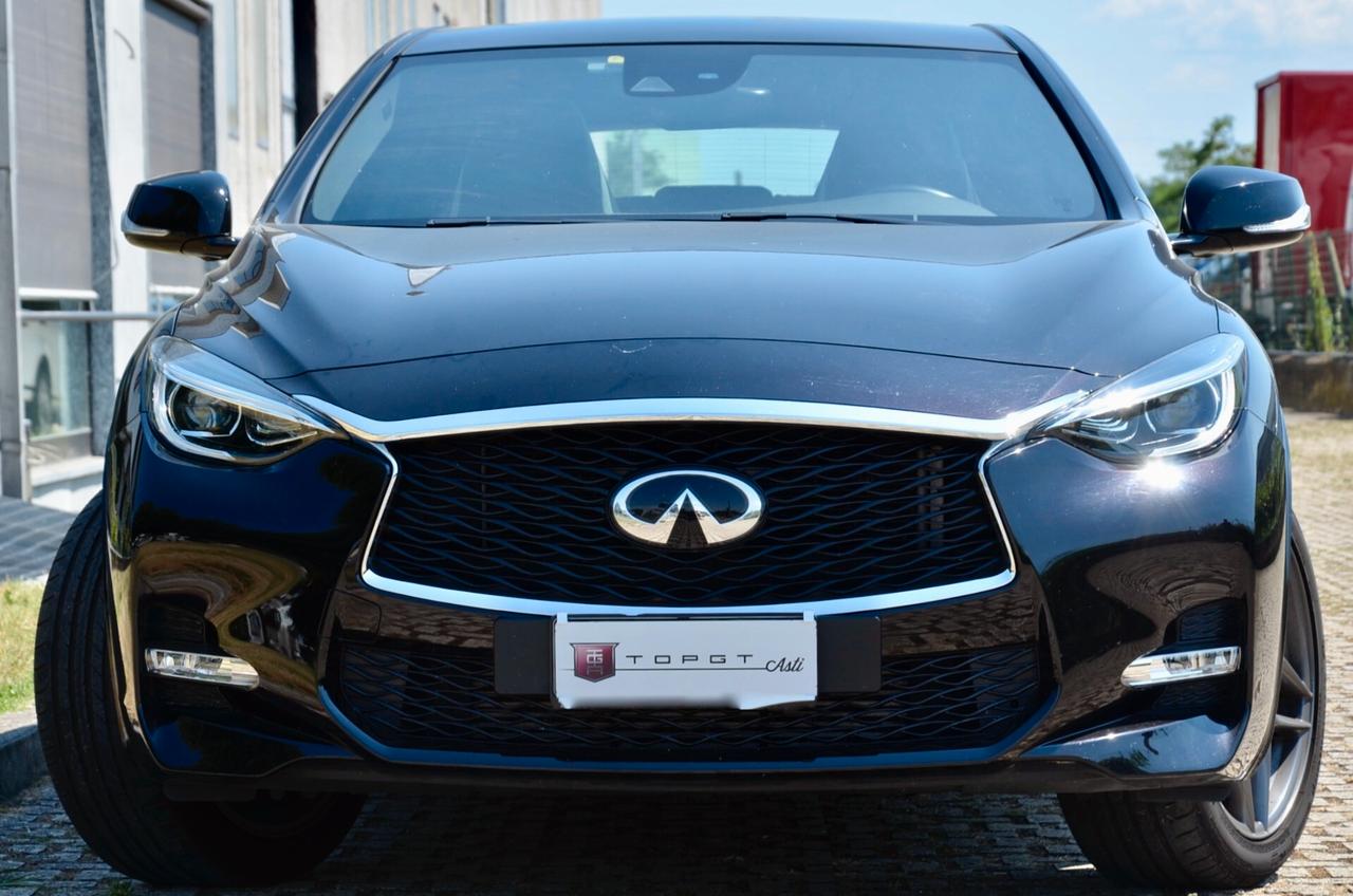 INFINITI Q30 1.5d SPORT 109cv, UNICO UTILIZZATORE, SERVICE CON FATTURE, EURO 6B, TETTO, HI-FI BOSE, 19", PERMUTE