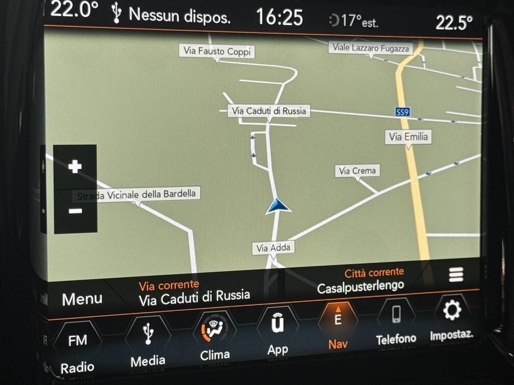 Jeep Compass 1.6 mjt Limited 120cv Led Nav App Conn 18" Neopat