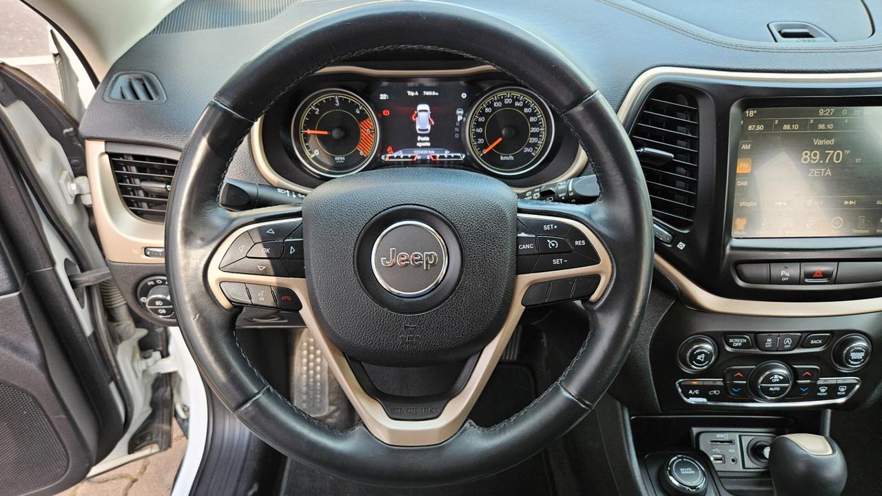 Jeep Cherokee 2.2 mjt II Limited 4wd 200cv auto PELLE-CAMERA