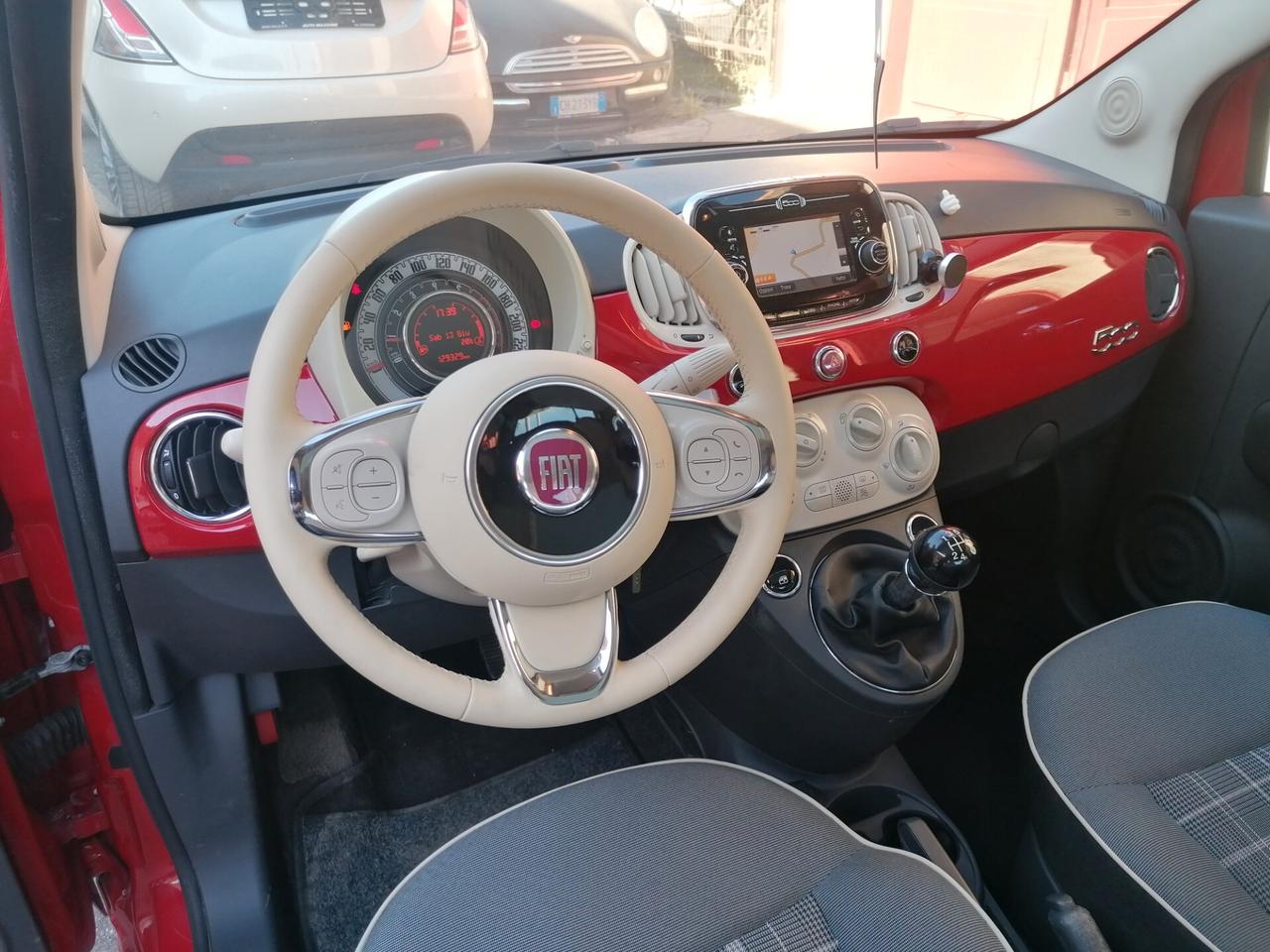 Fiat 500 1.2 benzina full optional(UNICO PROPRIETARIO)