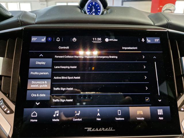 MASERATI Ghibli 3000 V6 CV.350 GRANLUSSO KM.36.700+TETTO+20'+UNIPR