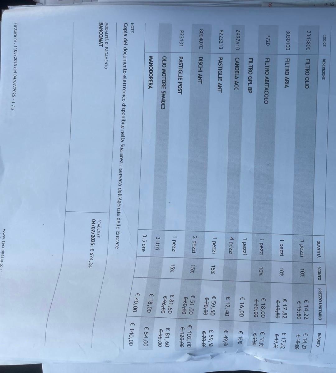 Alfa Romeo MiTo 1.4 T 120 CV GPL Super