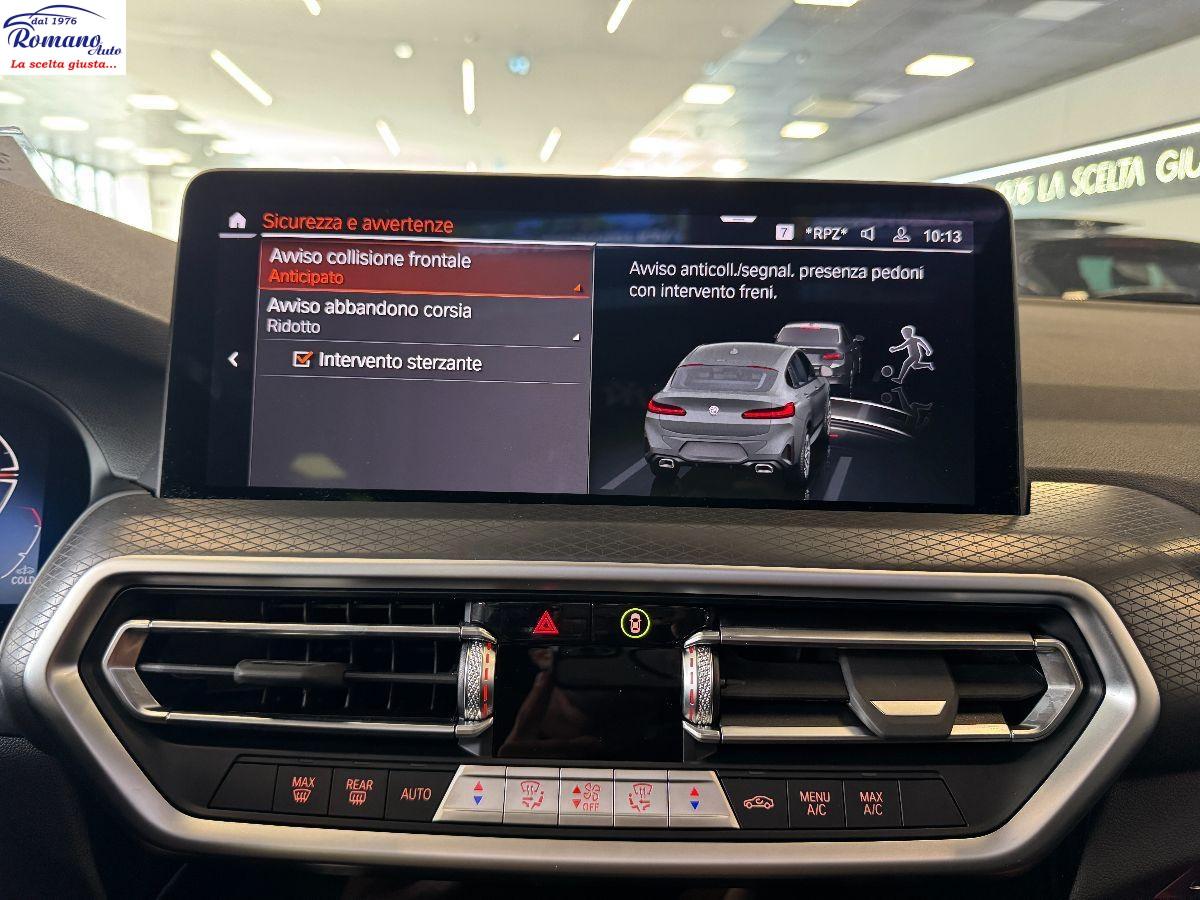 NEW BMW X4 20D 190CV MHEV AUT. XDRIVE M-SPORT#TETTO APRIBILE!
