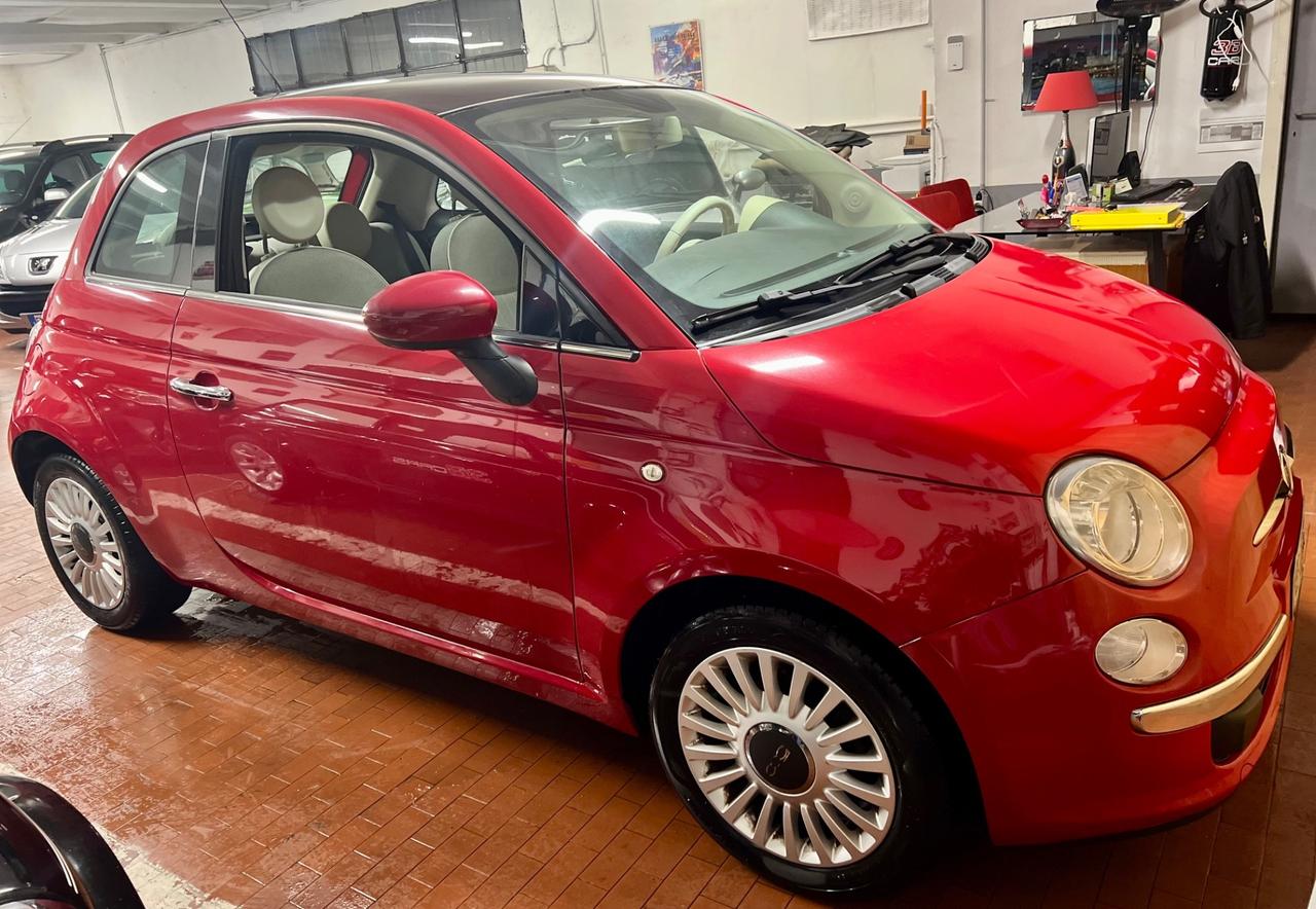 Fiat 500 lounge 1.2 benzina €5 OK NEOPATENTATI