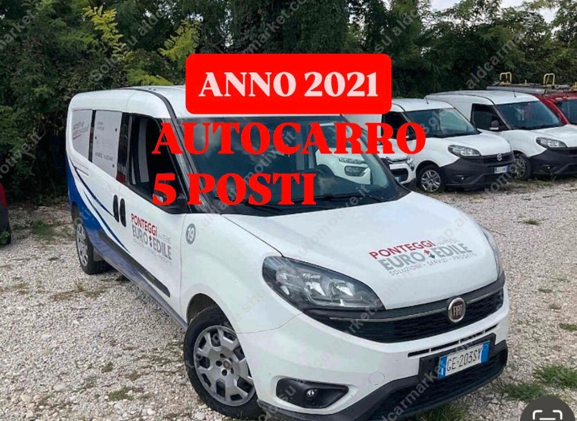 FIAT DOBLO' MAXI 1.6mjt AUTOCARRO 5 POSTI