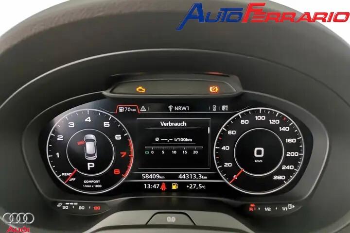 Audi A3 S LINE DOPPIO VRTUAL KOPTIT SENS PARK DOPPI CRUISE CONTROL VETRI SCURI 18" OPZIONABILE