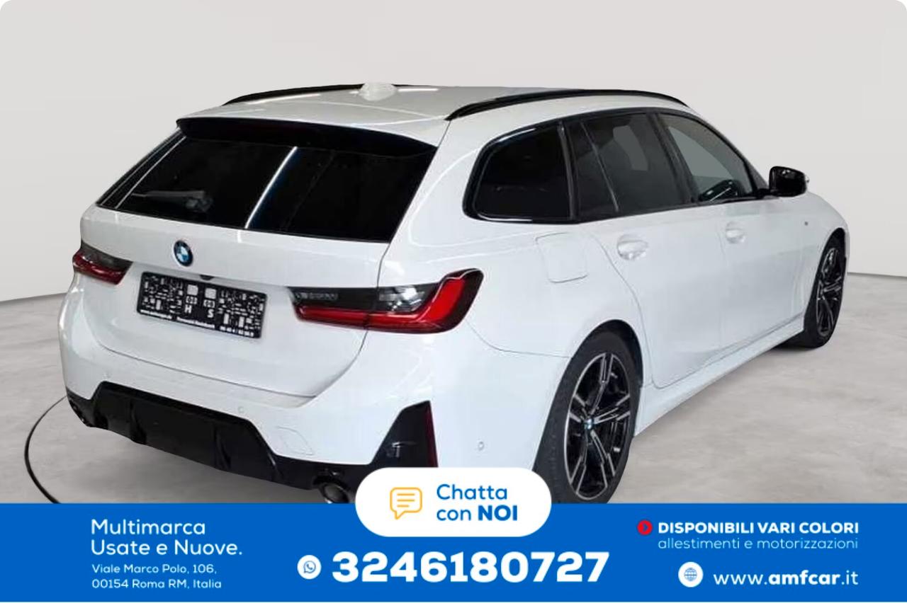 Bmw 318d 48V Msport Sw Cambio automatico Navi