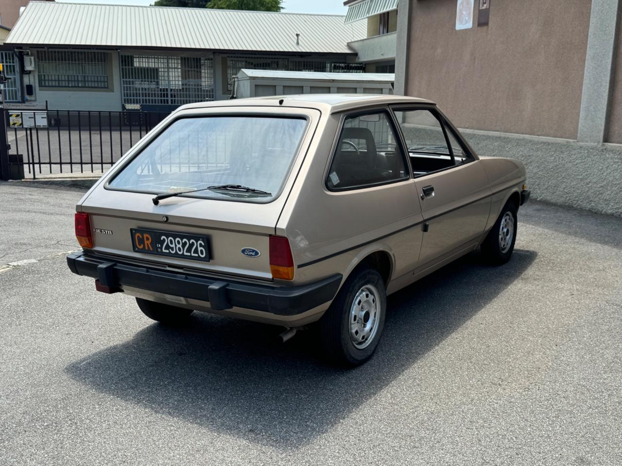 Ford Fiesta 900 Mk1 (1982) - ASI - Targhe Originali