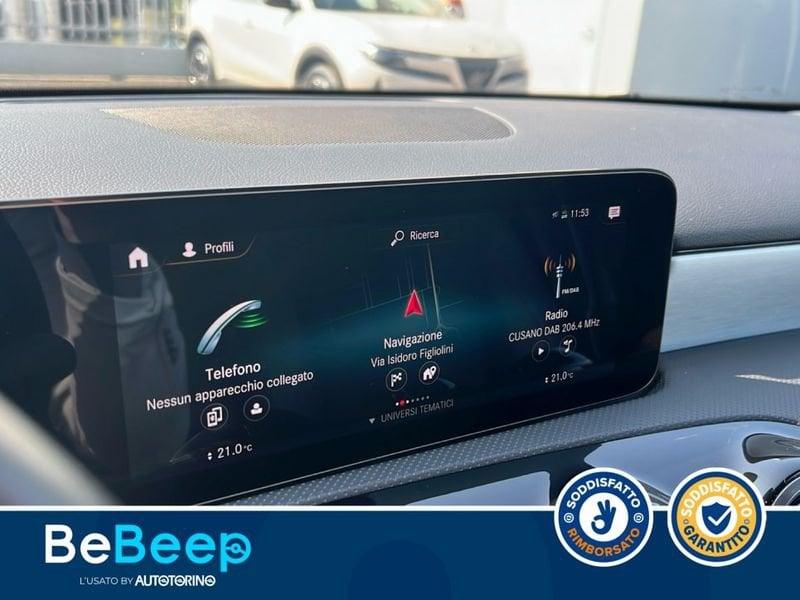 Mercedes-Benz Classe A A 250 E PHEV (EQ-POWER) PREMIUM AUTO