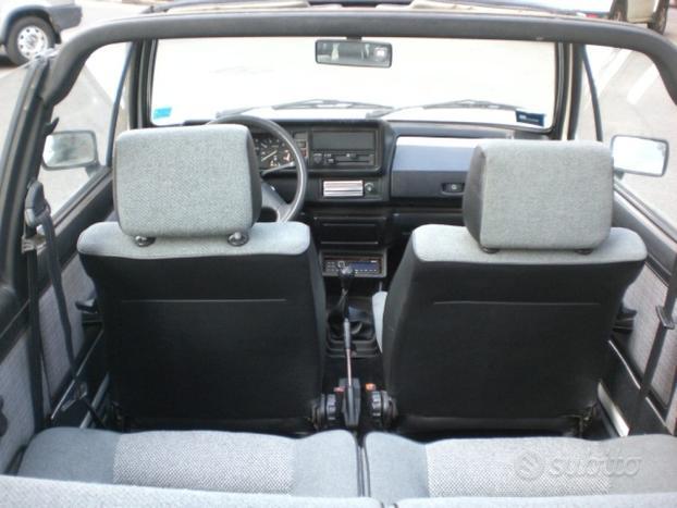 VOLKSWAGEN Golf Cabriolet 1600 GL ISCRITTA ASI-I