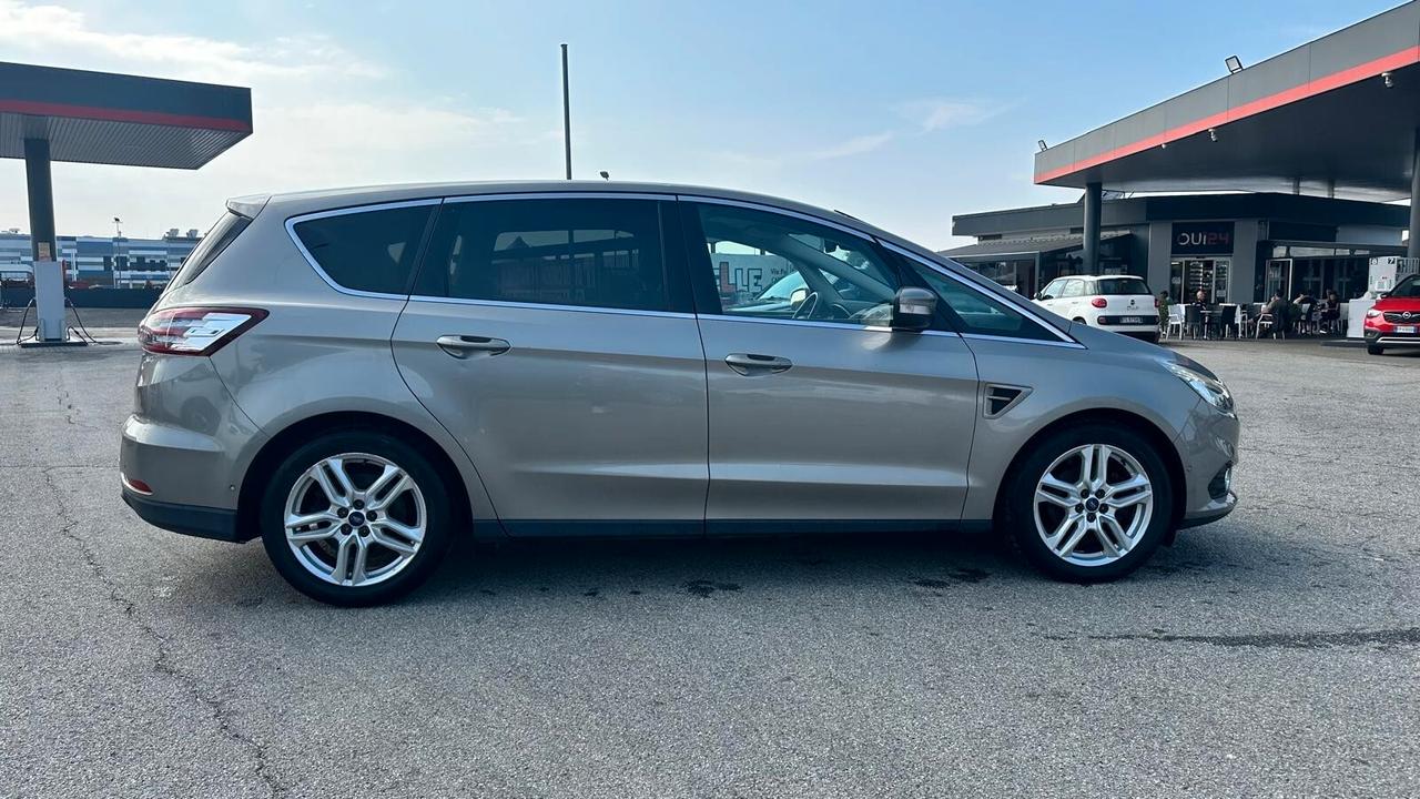 Ford S-Max 2.0 TDCi 150CV Start&Stop Powershift Titanium KM CERTIFICATI-UNICO PROPRIETARIO