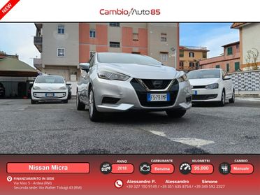 Nissan Micra 0.9 IG-T 12V 5 porte Acenta