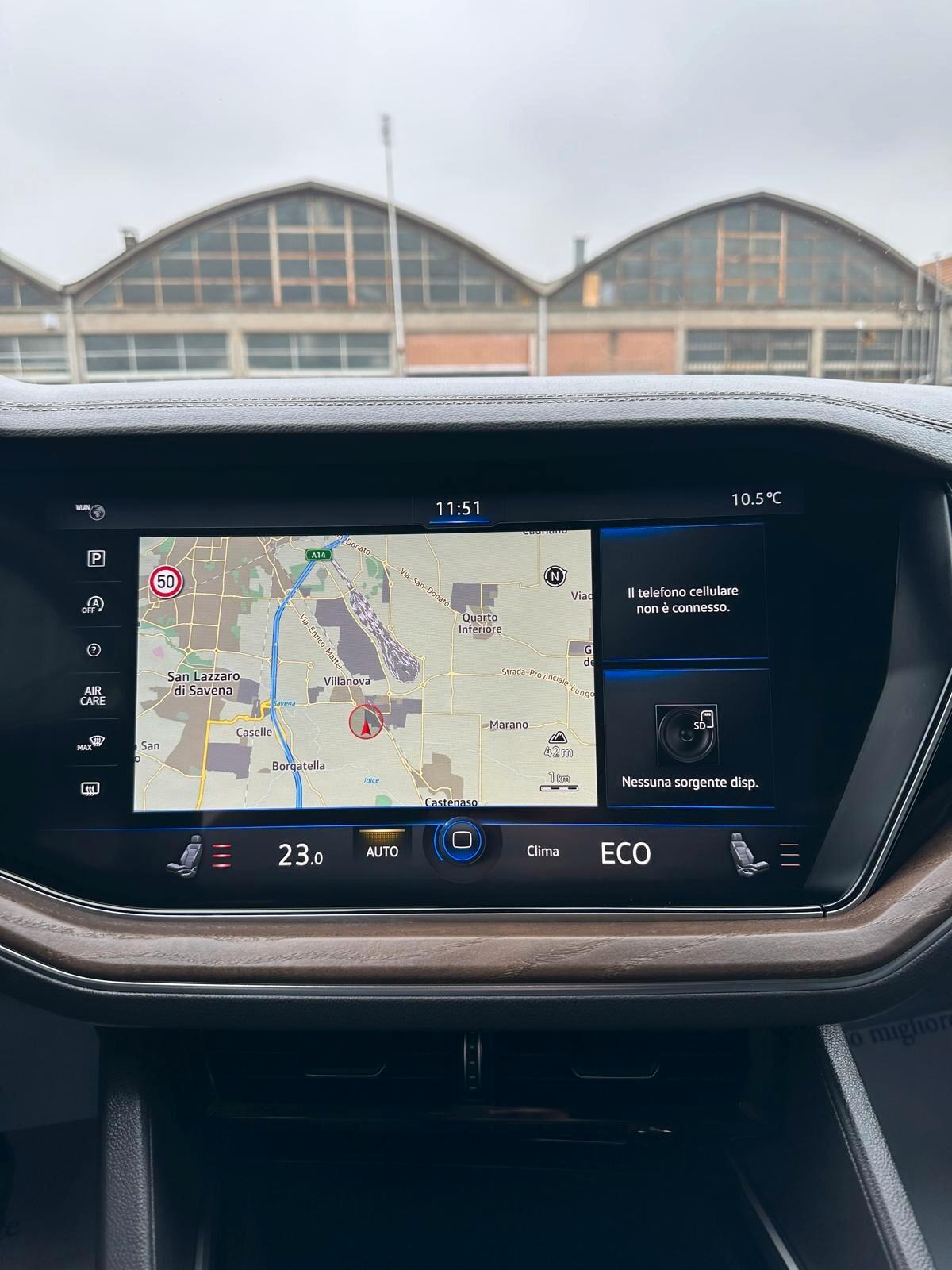 Volkswagen Touareg 3.0 V6 TDI SCR Atmosphere TETTO APRIBILE E INTERNI IN PELLE TOTALE CON MEMORIA