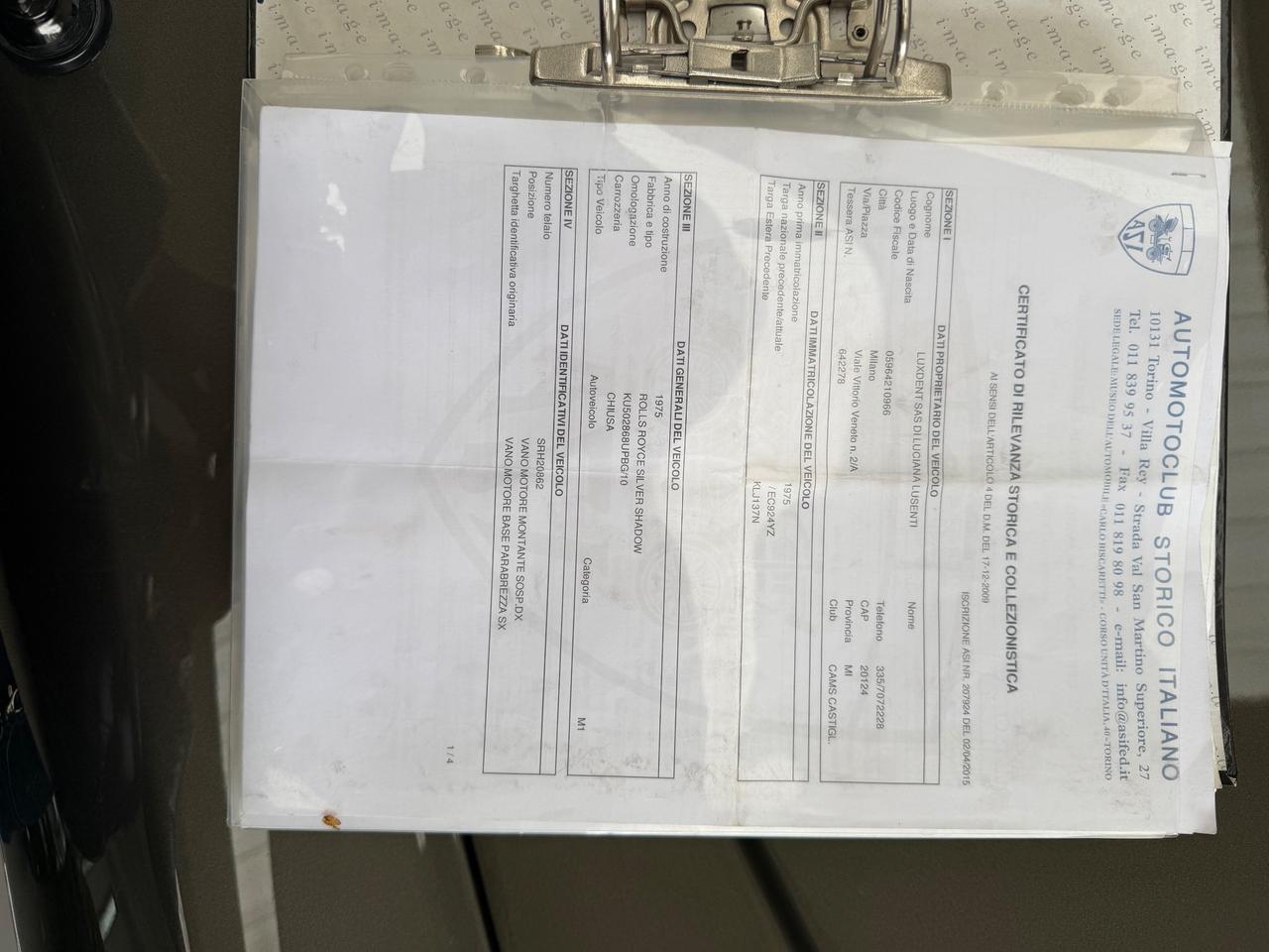 Rolls Royce Silver Shadow II