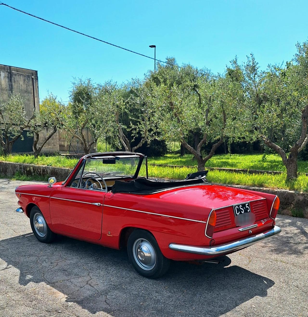 Fiat 600 D SPIDER VIGNALE - RESTAURO TOTALE - ASI