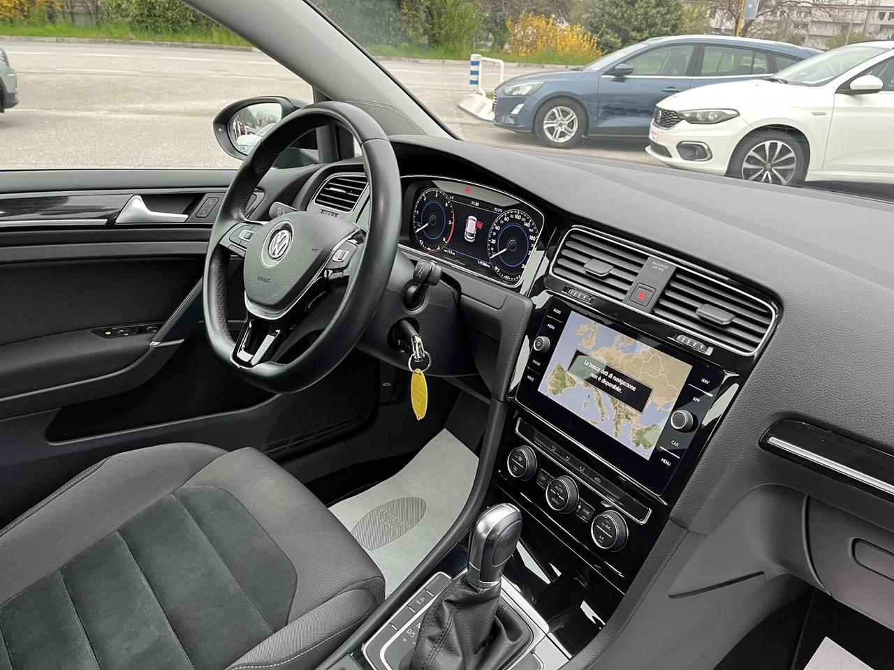 VW GOLF 1600 TDI 115 CV DSG EXECUTIVE